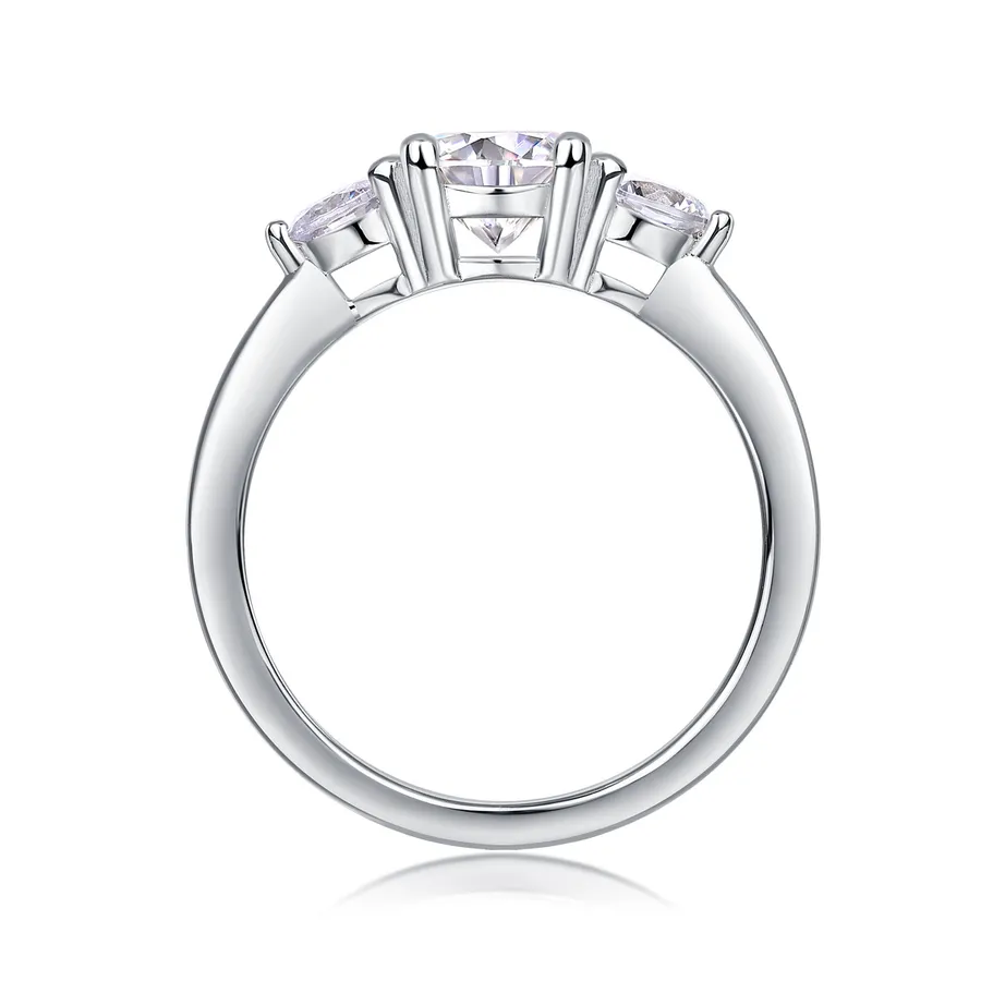 The Mira — Moissanite Ring - Image 2
