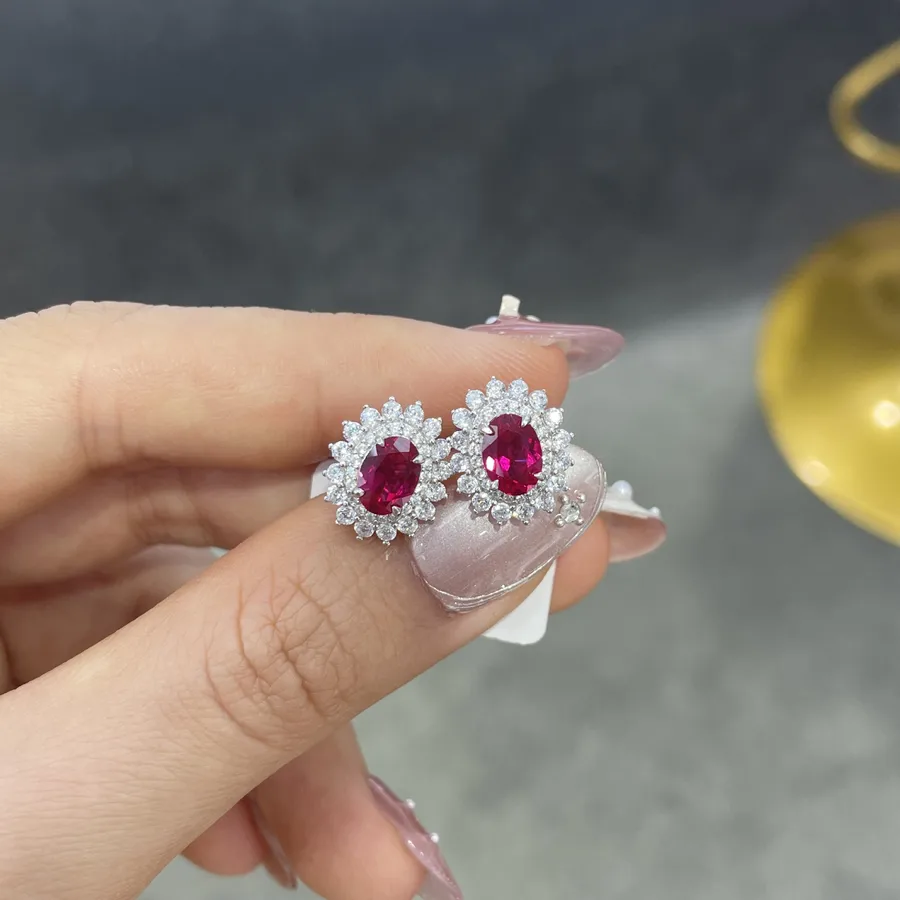 The Cleo — Oval Cut Sapphire Ring - Image 3