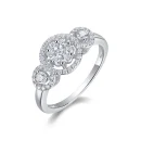 The Vivienne — Moissanite Ring