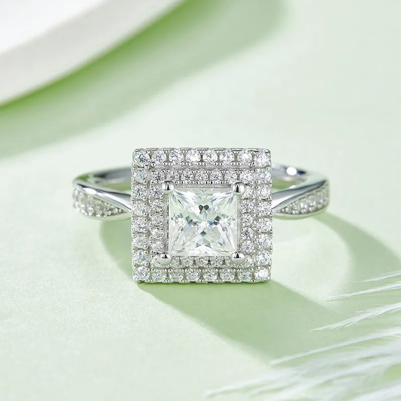 The Verona — Princess Cut Diamond Set - Image 4